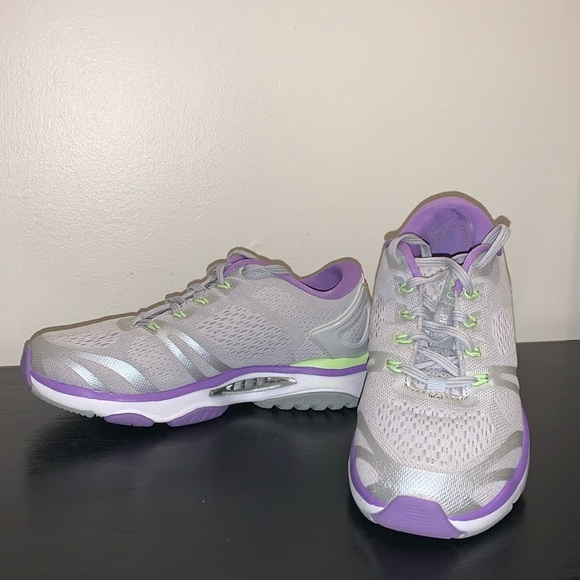ABEO AEROSYSTEM SIERRA Sneakers VIBRAM Size 7 Light Grey-Purple VSW1137 - Picture 1 of 9